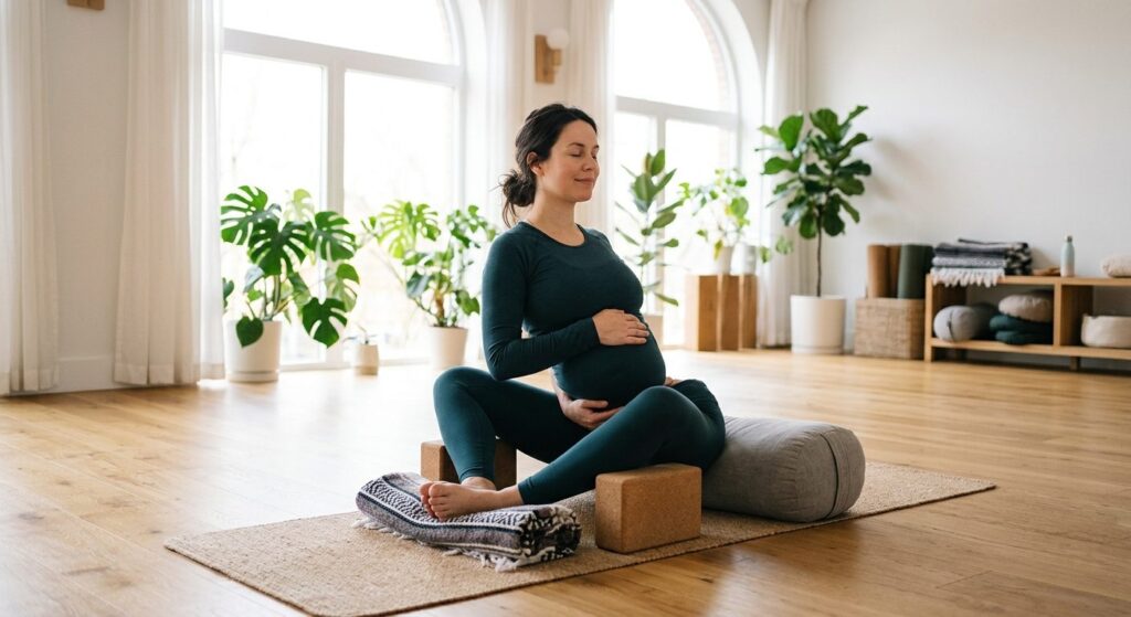 Yoga för gravida: Säker och njutbar praktik